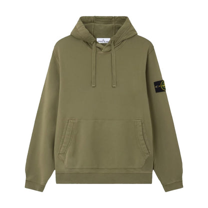Stone Island Malfile Fleece "Old" Effect Hooded SweatshirtHoodies & Zip - UpsStone IslandDPUS Designer Outlet8053819405582Military GreenSStone Island Malfile Fleece "Old" Effect Hooded Sweatshirt