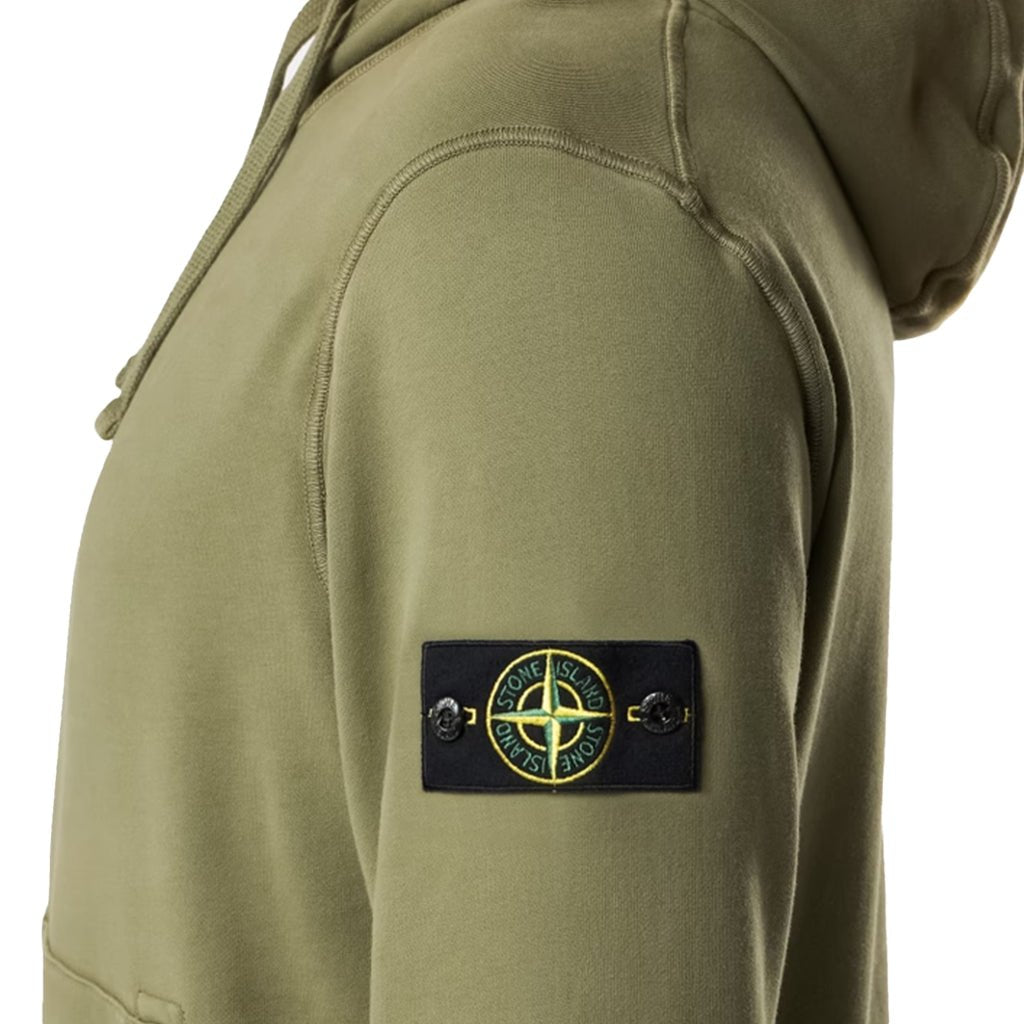 Stone Island Malfile Fleece "Old" Effect Hooded SweatshirtHoodies & Zip - UpsStone IslandDPUS Designer Outlet8053819405582Military GreenSStone Island Malfile Fleece "Old" Effect Hooded Sweatshirt