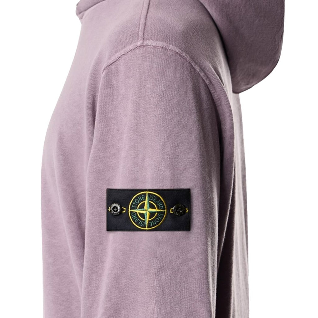 Stone Island Malfile Fleece "Old" Effect Hooded SweatshirtHoodies & Zip - UpsStone IslandDPUS Designer Outlet8053819405636Purple GreySStone Island Malfile Fleece "Old" Effect Hooded Sweatshirt