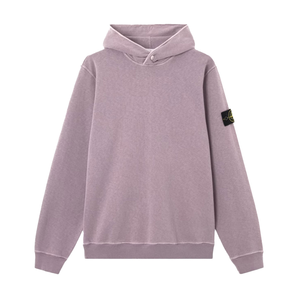 [Stone Island] Malfile Fleece "Old" Effect Hooded SweatshirtHoodies & Zip - UpsStone IslandDPUS Designer Outlet8053819405636Purple GreyS[Stone Island] Malfile Fleece "Old" Effect Hooded Sweatshirt