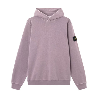 [Stone Island] Malfile Fleece "Old" Effect Hooded SweatshirtHoodies & Zip - UpsStone IslandDPUS Designer Outlet8053819405636Purple GreyS[Stone Island] Malfile Fleece "Old" Effect Hooded Sweatshirt