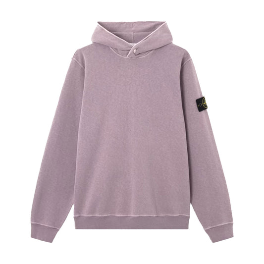 [Stone Island] Malfile Fleece "Old" Effect Hooded SweatshirtHoodies & Zip - UpsStone IslandDPUS Designer Outlet8053819405636Purple GreyS[Stone Island] Malfile Fleece "Old" Effect Hooded Sweatshirt