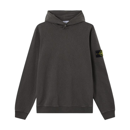 Stone Island Malfile Fleece "Old" Effect Hooded SweatshirtHoodies & Zip - UpsStone IslandDPUS Designer Outlet8053819405520Charcoal GreySStone Island Malfile Fleece "Old" Effect Hooded Sweatshirt