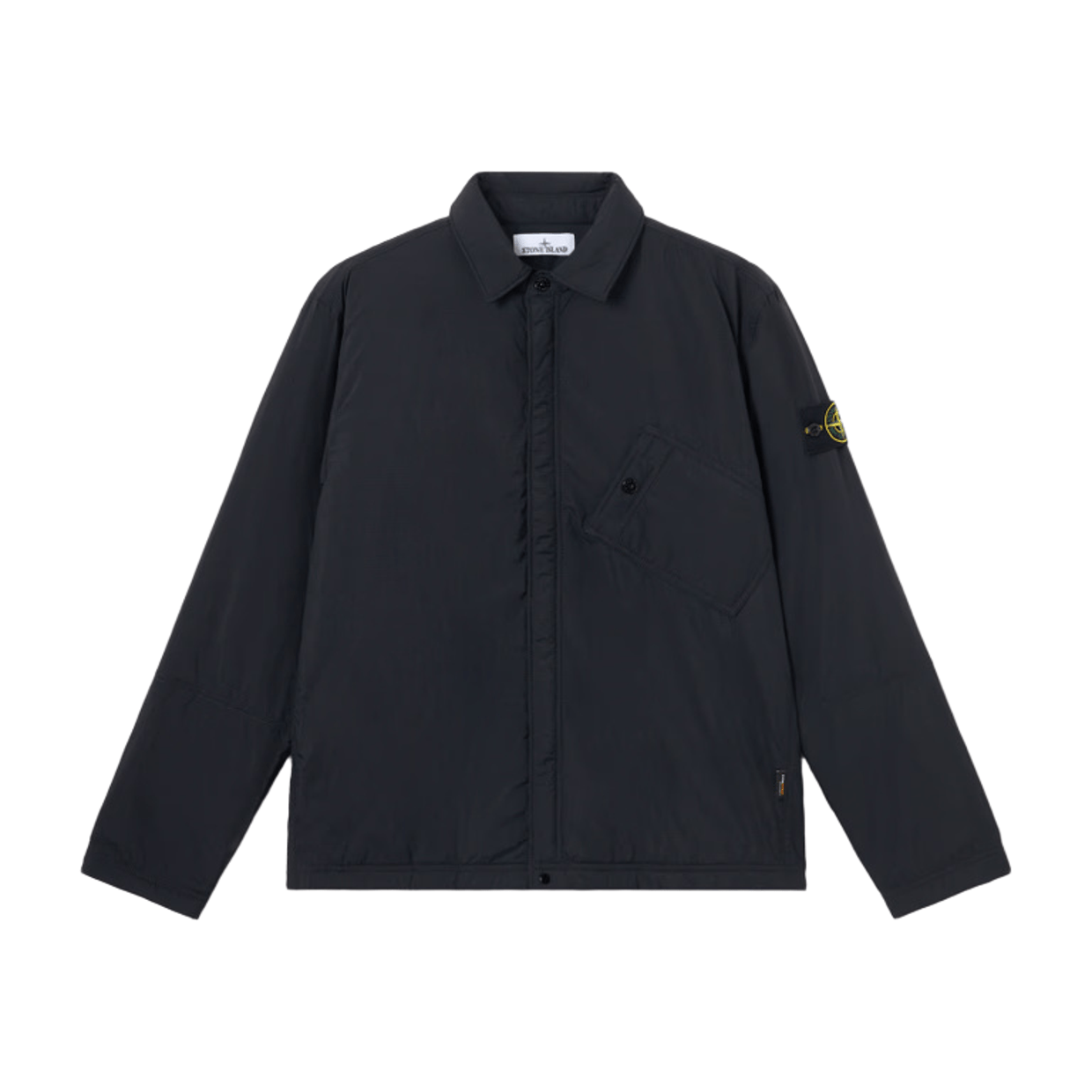 Stone Island Matt Ripstop Cordura Jacket in BlackOvershirtStone IslandDPUS Designer Outlet8053813486143SStone Island Matt Ripstop Cordura Jacket in Black
