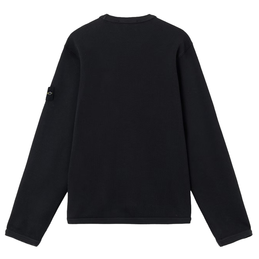 Stone Island Mesh Stitch Cotton Fleece Crewneck SweatshirtSweatshirtsStone IslandDPUS Designer Outlet8053819225050BlackSStone Island Mesh Stitch Cotton Fleece Crewneck Sweatshirt