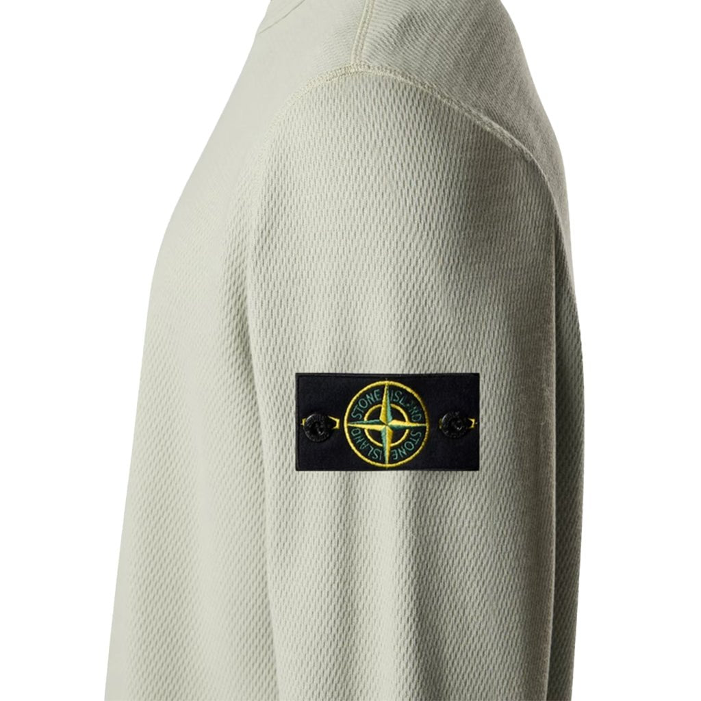 Stone Island Mesh Stitch Cotton Fleece Crewneck SweatshirtSweatshirtsStone IslandDPUS Designer Outlet8053819225104Sage GreenSStone Island Mesh Stitch Cotton Fleece Crewneck Sweatshirt