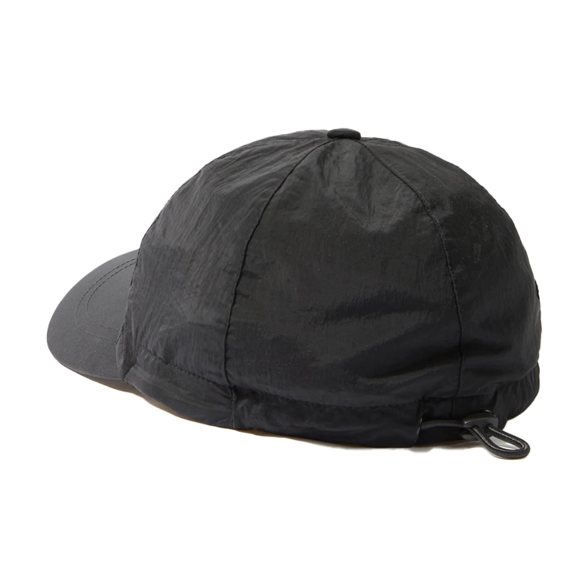 Stone Island Nylon Econyl Metal Baseball Cap in Black
