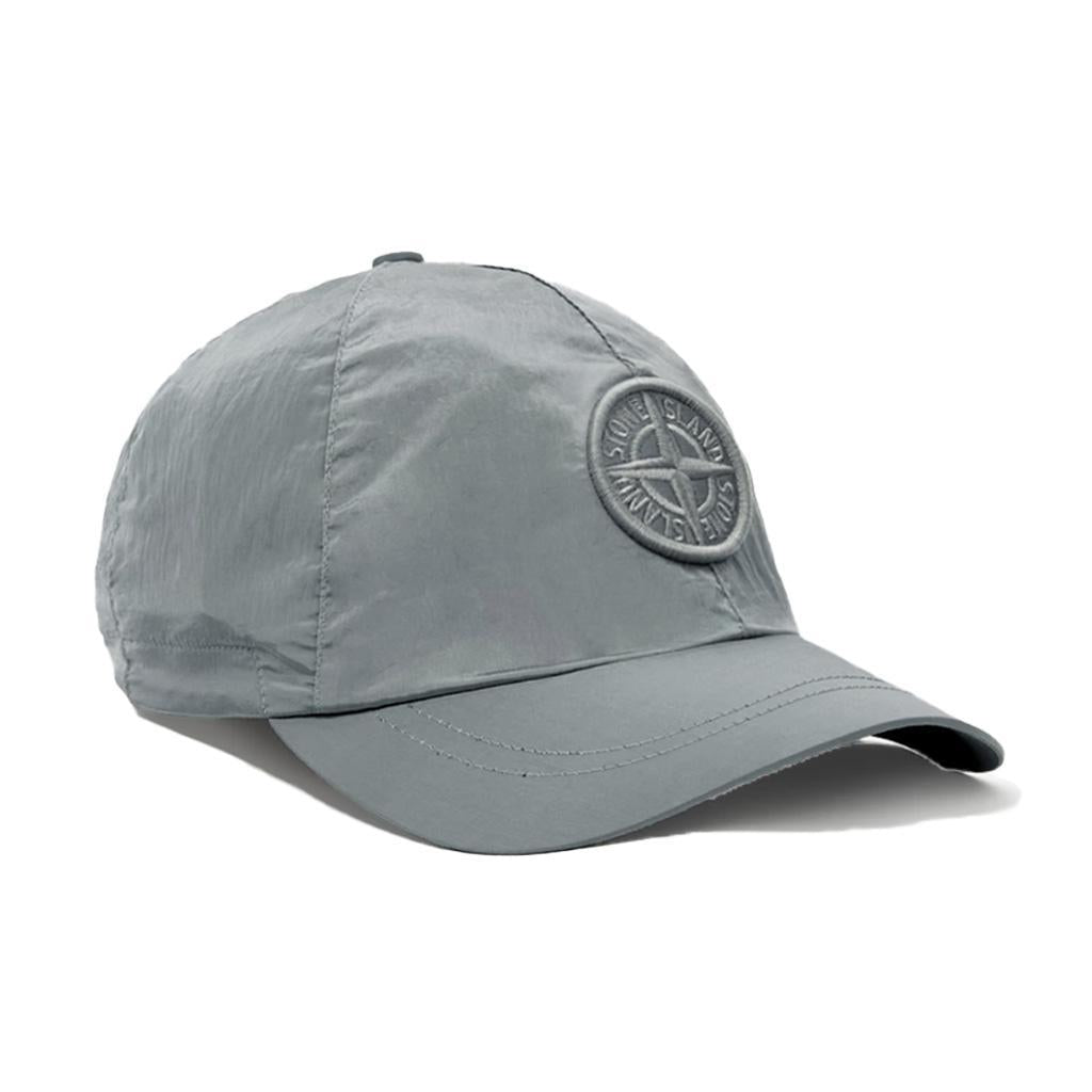 Stone Island Nylon Econyl Metal Baseball Cap in Sky Blue