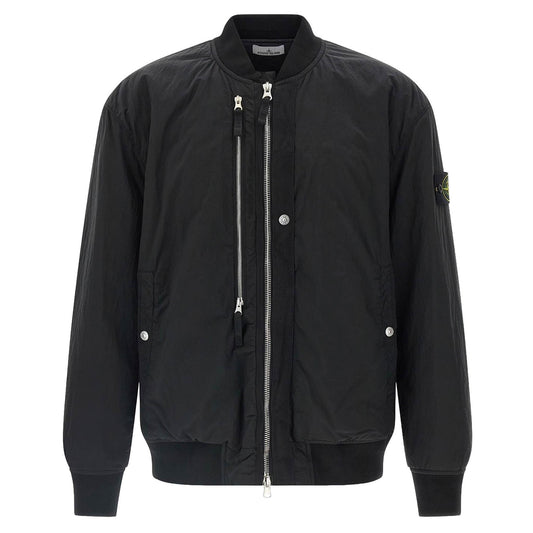Stone Island Nylon Metal Bomber Jacket in BlackCoats & JacketsStone IslandDPUS Designer Outlet8053813467333MStone Island Nylon Metal Bomber Jacket in Black