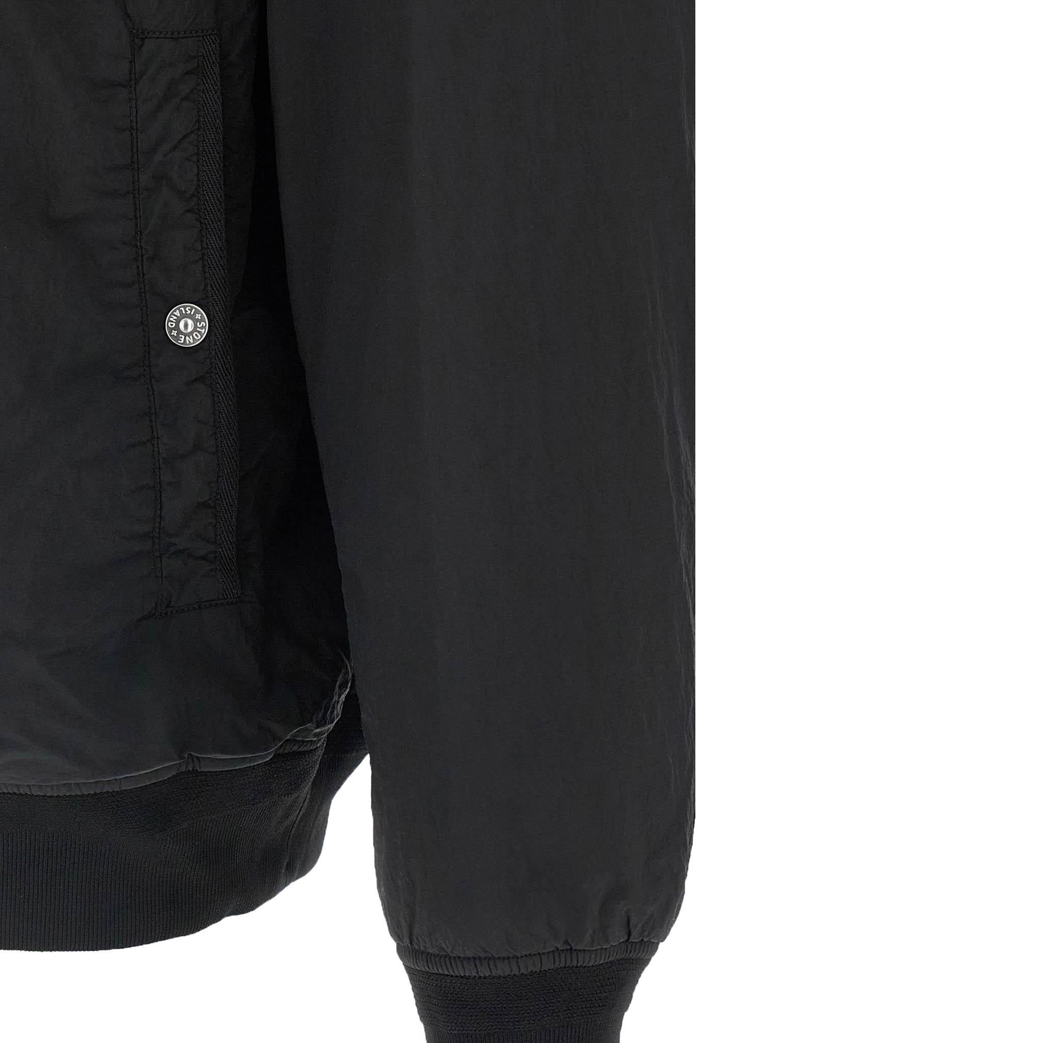 Stone Island Nylon Metal Bomber Jacket in BlackCoats & JacketsStone IslandDPUS Designer Outlet8053813467333MStone Island Nylon Metal Bomber Jacket in Black