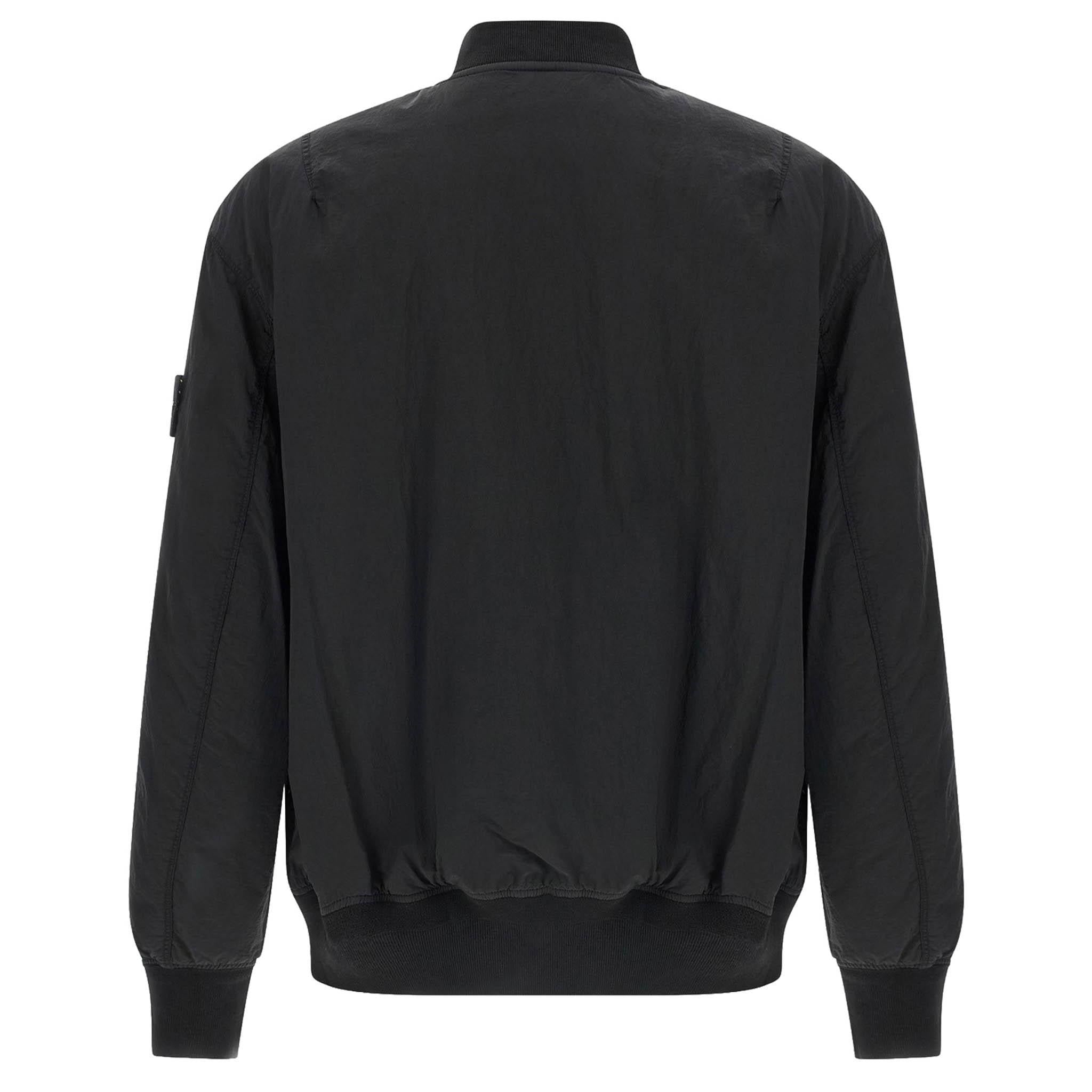 Stone Island Nylon Metal Bomber Jacket in BlackCoats & JacketsStone IslandDPUS Designer Outlet8053813467333MStone Island Nylon Metal Bomber Jacket in Black