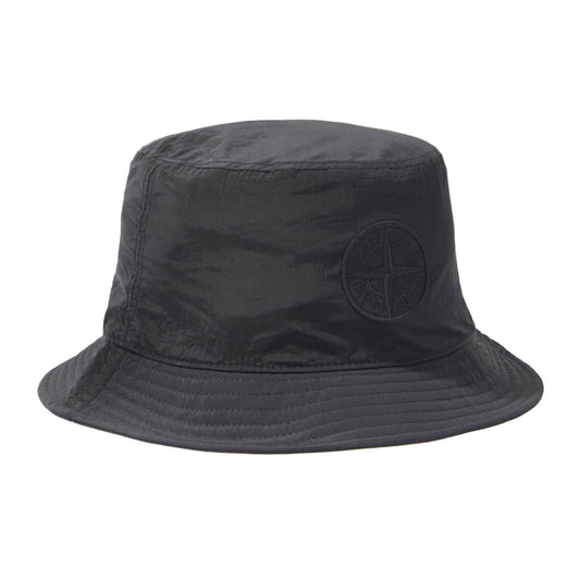 Stone Island Nylon Metal Bucket Hat in BlackCaps & HatsStone IslandDPUS Designer Outlet8053813434014MStone Island Nylon Metal Bucket Hat in Black