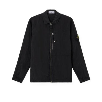 Stone Island Nylon Metal Comfort Fit Overshirt in BlackOvershirtStone IslandDPUS Designer OutletSStone Island Nylon Metal Comfort Fit Overshirt in Black