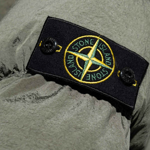 Stone Island Nylon Metal Econyl Down Jacket in Musk GreenCoats & JacketsStone IslandDPUS Designer OutletSStone Island Nylon Metal Econyl Down Jacket in Musk Green