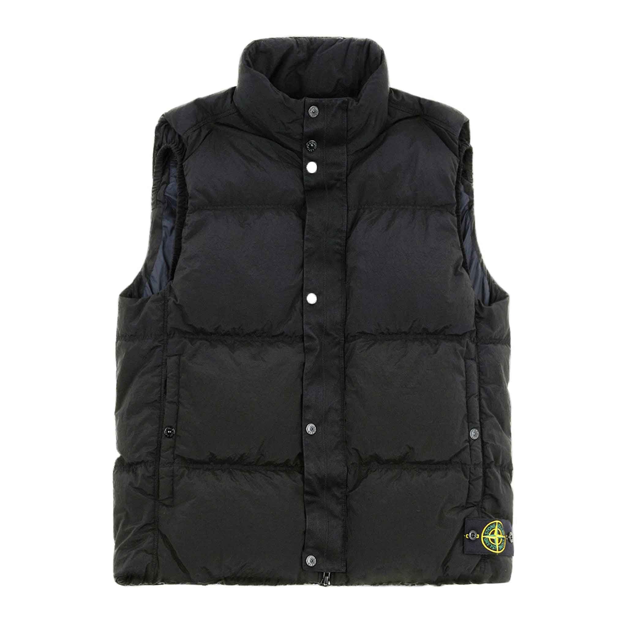 Stone Island Nylon Metal ECONYL® Gilet in BlackCoats & JacketsStone IslandDPUSSStone Island Nylon Metal ECONYL® Gilet in Black