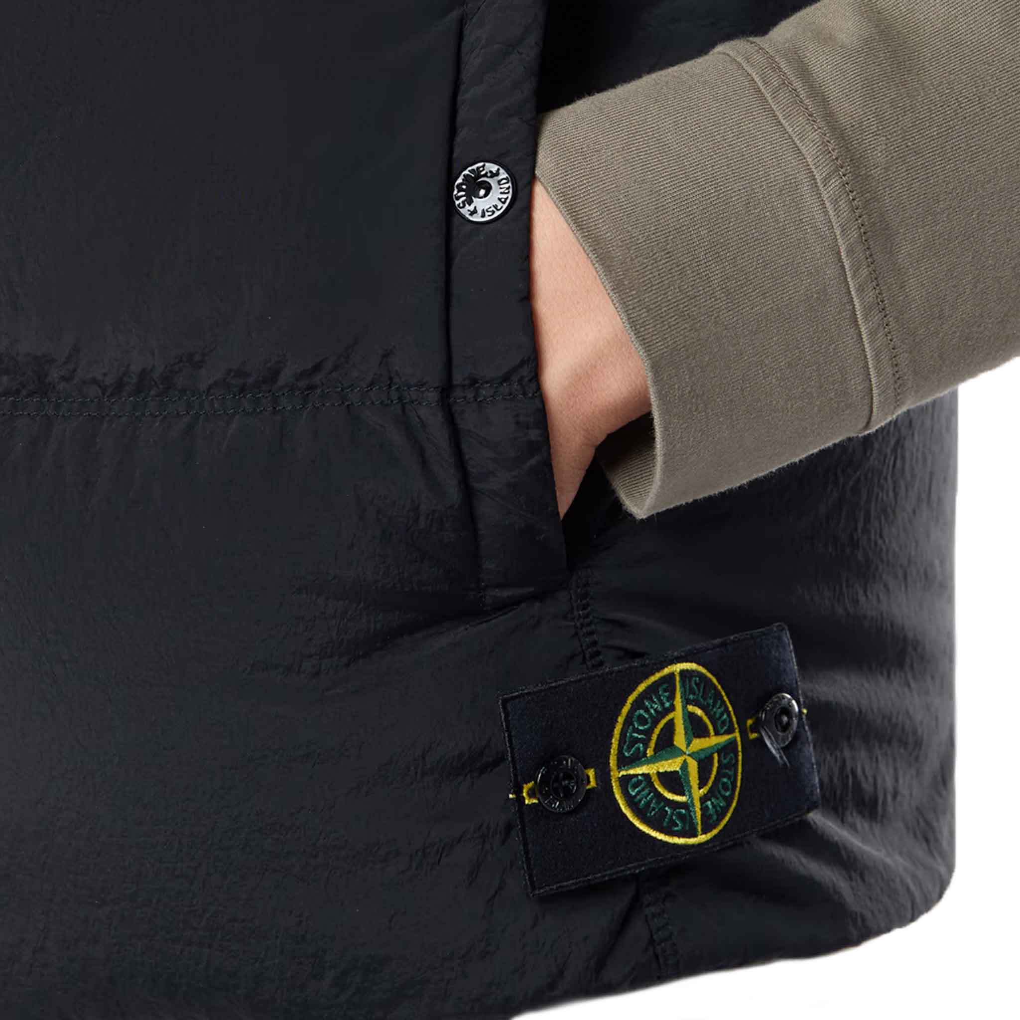 Stone Island Nylon Metal ECONYL® Gilet in BlackCoats & JacketsStone IslandDPUSSStone Island Nylon Metal ECONYL® Gilet in Black