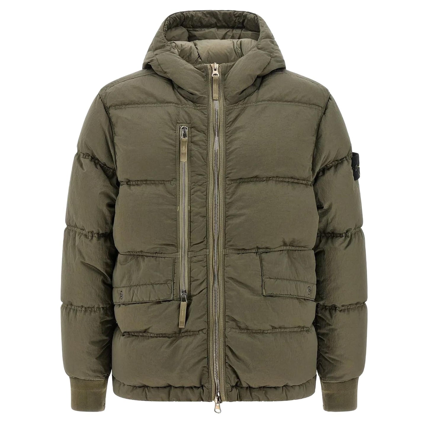 Stone Island Nylon Metal Hooded Down Parka in Military GreenCoats & JacketsDPUS Designer OutletDPUS Designer Outlet8053813453510MStone Island Nylon Metal Hooded Down Parka in Military Green