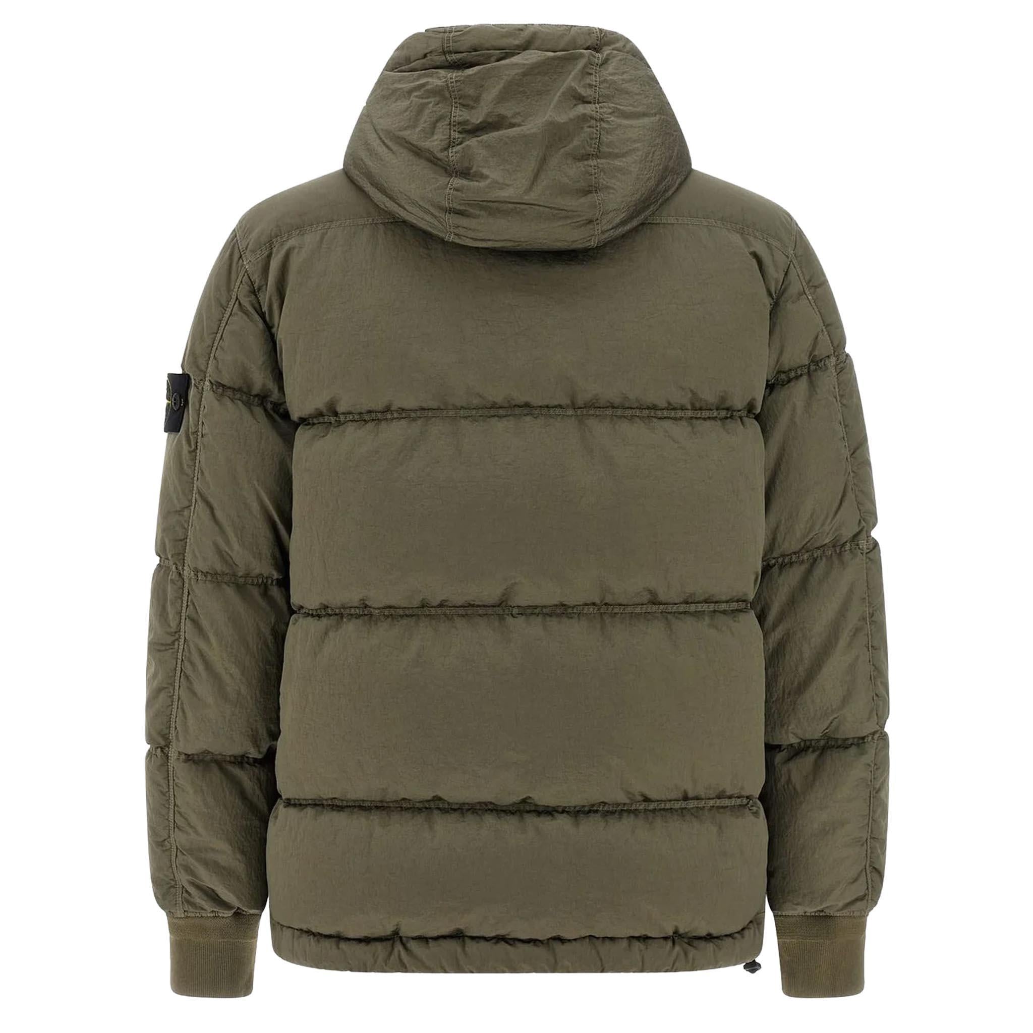 Stone Island Nylon Metal Hooded Down Parka in Military GreenCoats & JacketsDPUS Designer OutletDPUS Designer Outlet8053813453510MStone Island Nylon Metal Hooded Down Parka in Military Green