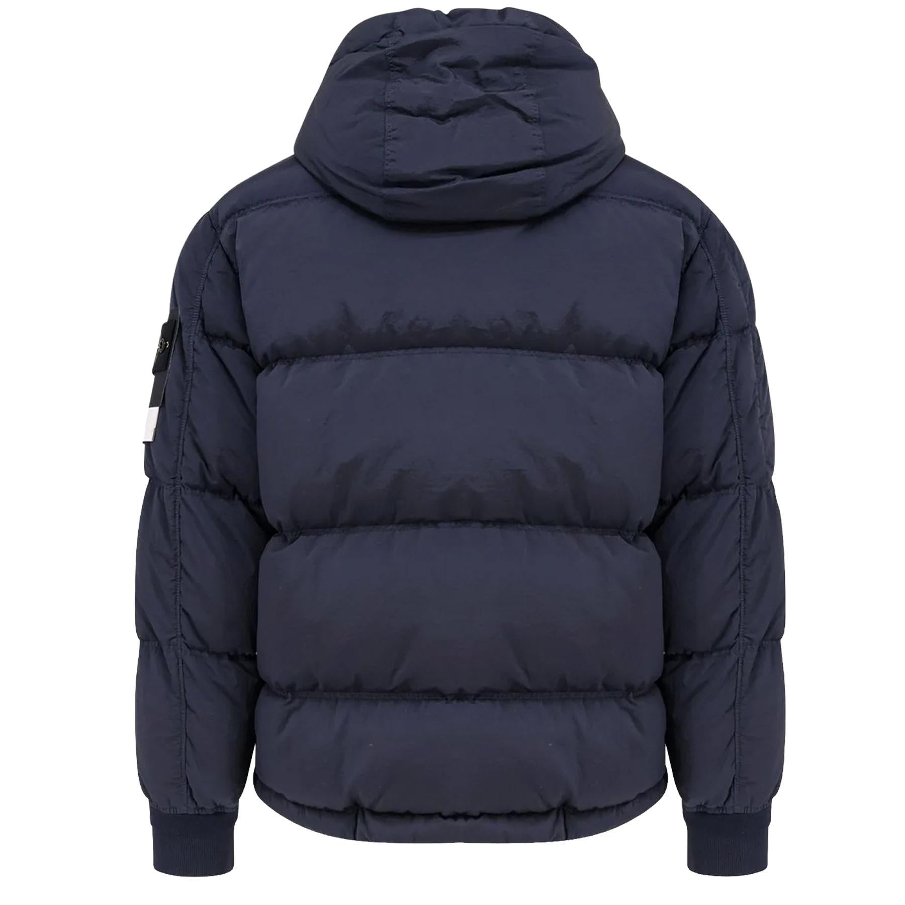 Stone Island Nylon Metal Hooded Down Parka in NavyCoats & JacketsStone IslandDPUS Designer Outlet8053813451462LStone Island Nylon Metal Hooded Down Parka in Navy