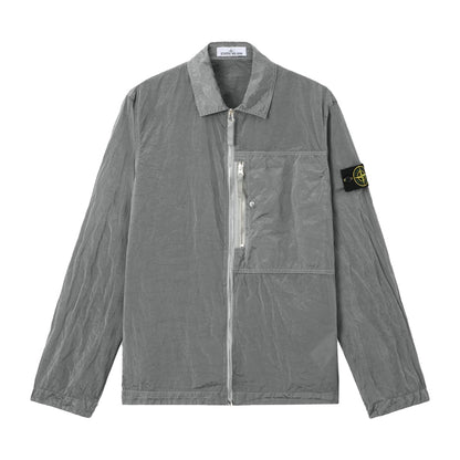 Stone Island Nylon Metal OvershirtOvershirtStone IslandDPUS Designer Outlet8053819384375Pearl GreySStone Island Nylon Metal Overshirt