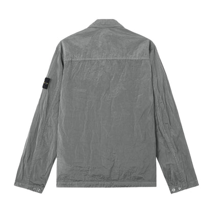 Stone Island Nylon Metal OvershirtOvershirtStone IslandDPUS Designer Outlet8053819384375Pearl GreySStone Island Nylon Metal Overshirt