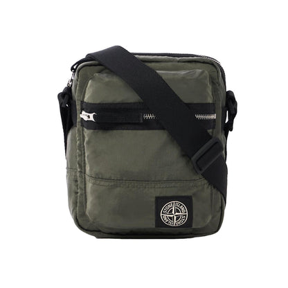 Stone Island Nylon Metal Pouch Bag in Musk GreenBagsStone IslandDPUS Designer Outlet8053813459987Stone Island Nylon Metal Pouch Bag in Musk Green