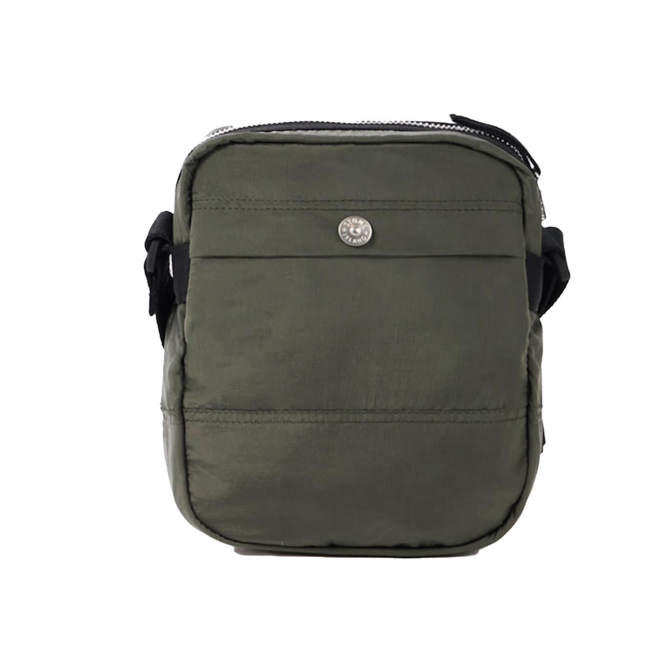 Stone Island Nylon Metal Pouch Bag in Musk GreenBagsStone IslandDPUS Designer Outlet8053813459987Stone Island Nylon Metal Pouch Bag in Musk Green