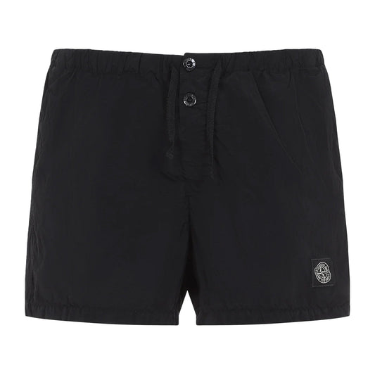 Stone Island Nylon Metal Swim Shorts in Black