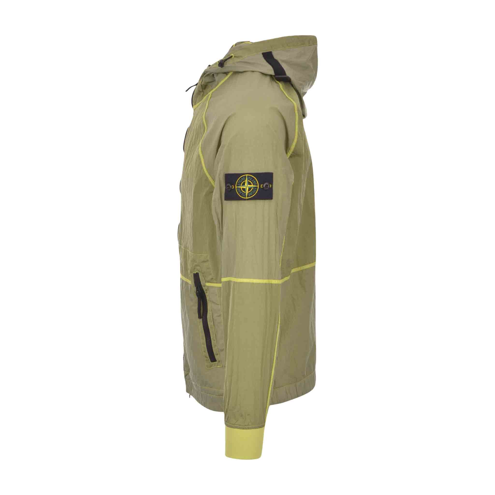 Stone Island Nylon Metal Watro - TC Hooded Jacket in LemonCoats & JacketsStone IslandDPUS8052572915819SStone Island Nylon Metal Watro - TC Hooded Jacket in Lemon