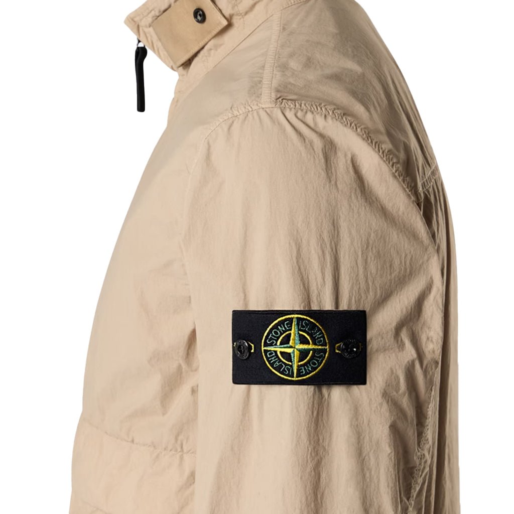[Stone Island] Nylon Smerigliato Stand Collar JacketCoats & JacketsStone IslandDPUS Designer Outlet8053819398778DesertS[Stone Island] Nylon Smerigliato Stand Collar Jacket