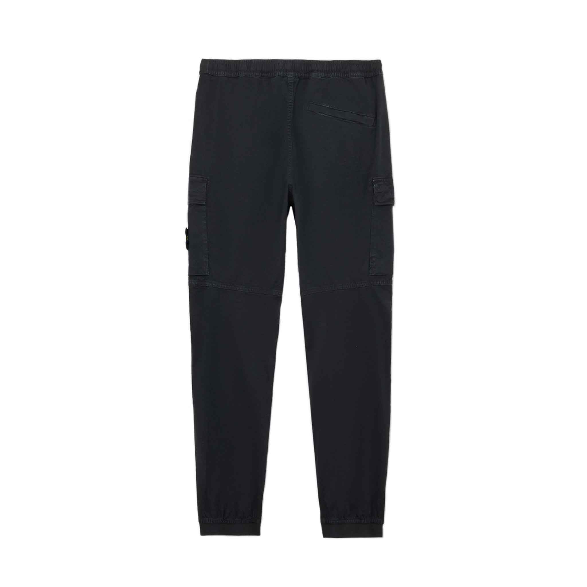 Stone Island 'Old' Effect Regular Tapered Cargo Pants in BlackTrousersStone IslandDPUS30Stone Island 'Old' Effect Regular Tapered Cargo Pants in Black