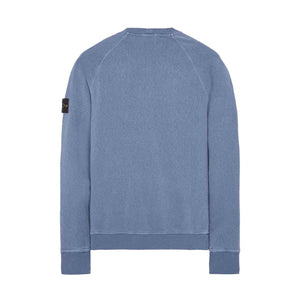 Stone Island 'Old Treatment' Crewneck Sweatshirt in Avio BlueSweatshirtsStone IslandDPUS8052572905421SStone Island 'Old Treatment' Crewneck Sweatshirt in Avio Blue