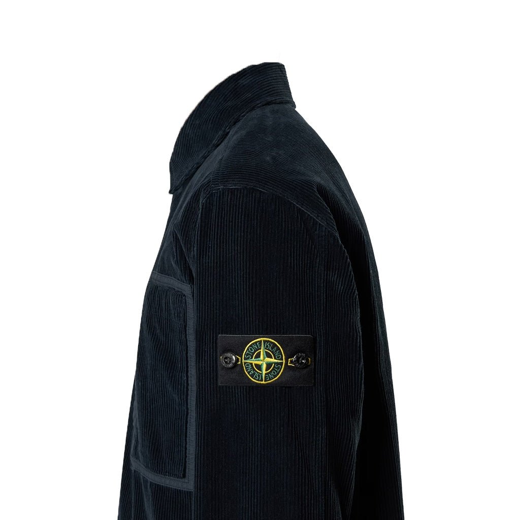 [Stone Island] Organic Cotton Corduroy 800 OvershirtOvershirtStone IslandDPUS Designer OutletL2S151200016-S0212-V0020-M8053819109749Navy BlueM[Stone Island] Organic Cotton Corduroy 800 Overshirt