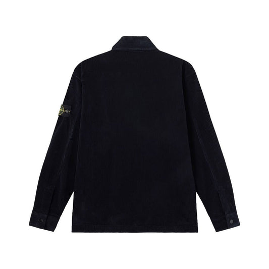 [Stone Island] Organic Cotton Corduroy 800 OvershirtOvershirtStone IslandDPUS Designer OutletL2S151200016-S0212-V0020-M8053819109749Navy BlueM[Stone Island] Organic Cotton Corduroy 800 Overshirt