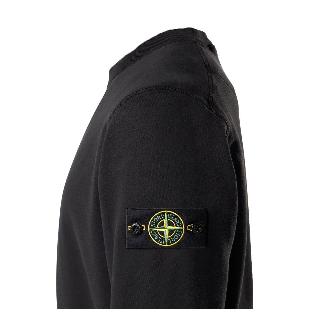 [Stone Island] Organic Cotton Fleece Crewneck SweatshirtSweatshirtsStone IslandDPUS Designer OutletL2S156100060-S0051-V0029-XSBlackXS[Stone Island] Organic Cotton Fleece Crewneck Sweatshirt