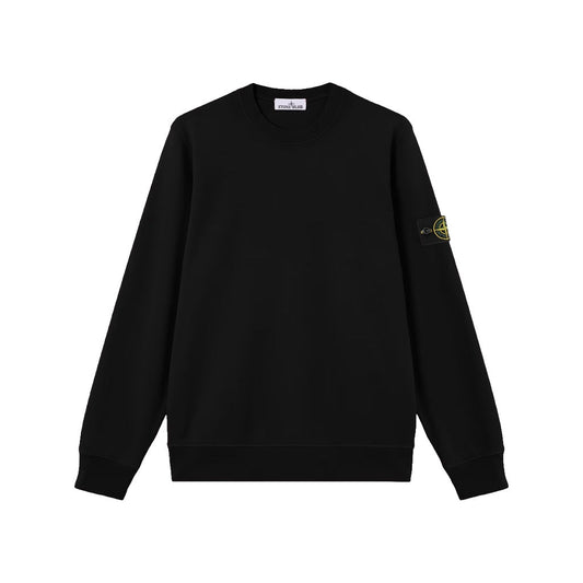 [Stone Island] Organic Cotton Fleece Crewneck SweatshirtSweatshirtsStone IslandDPUS Designer OutletL2S156100060-S0051-V0029-XSBlackXS[Stone Island] Organic Cotton Fleece Crewneck Sweatshirt
