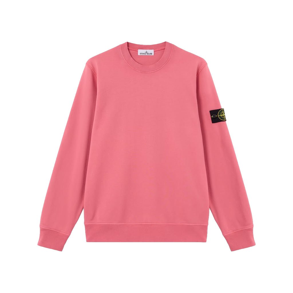 [Stone Island] Organic Cotton Fleece Crewneck SweatshirtSweatshirtsStone IslandDPUS Designer OutletL2S156100060-S0051-V0089-SGeraniumS[Stone Island] Organic Cotton Fleece Crewneck Sweatshirt