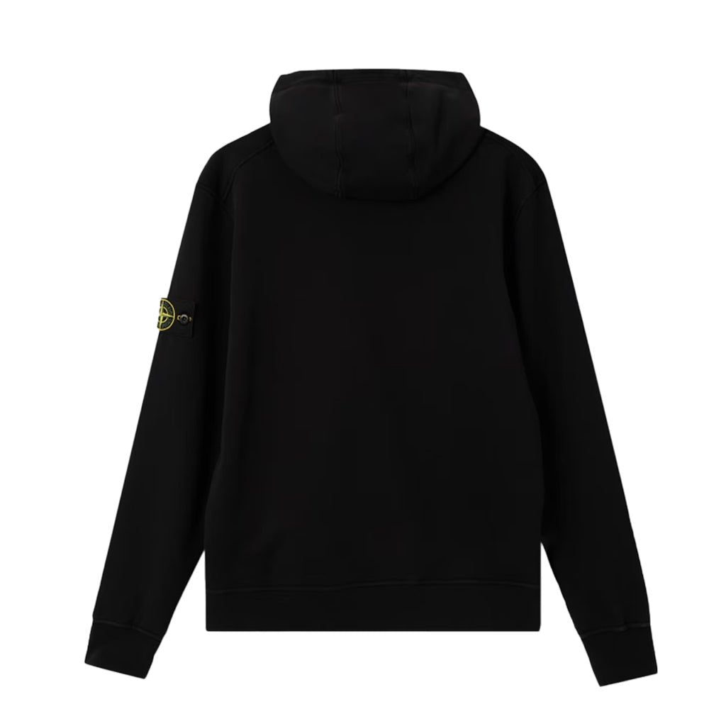 [Stone Island] Organic Cotton Fleece, Garment Dyed Hoodie SweaterHoodies & Zip - UpsStone IslandDPUS Designer Outlet8053819275604BlackS[Stone Island] Organic Cotton Fleece, Garment Dyed Hoodie Sweater