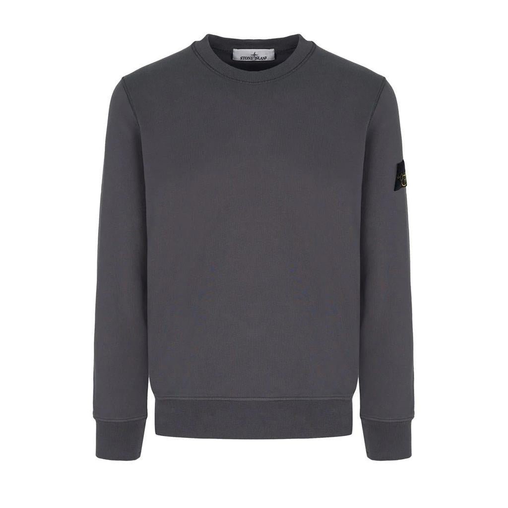 Stone Island Organic Cotton Fleece Garment Dyed SweatshirtSweatshirtsStone IslandDPUS Designer Outlet0154911615748053819077710BlackSStone Island Organic Cotton Fleece Garment Dyed Sweatshirt