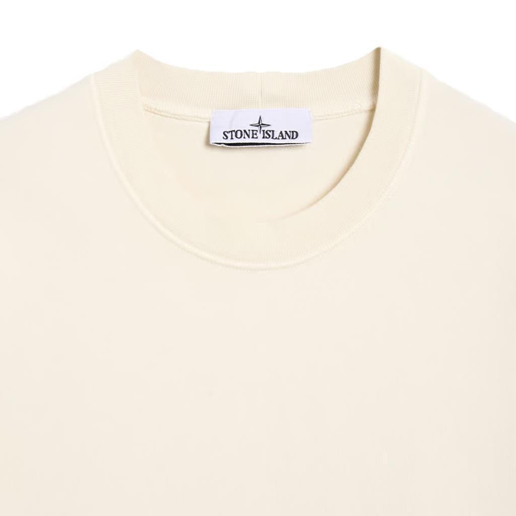 Stone Island Organic Cotton Fleece Garment Dyed SweatshirtSweatshirtsStone IslandDPUS Designer Outlet0154911615748053819077710BlackSStone Island Organic Cotton Fleece Garment Dyed Sweatshirt