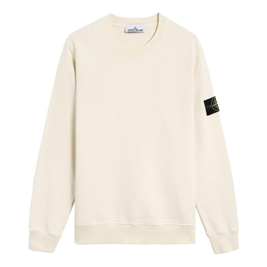 Stone Island Organic Cotton Fleece Garment Dyed SweatshirtSweatshirtsStone IslandDPUS Designer Outlet0154911615748053819077710BlackSStone Island Organic Cotton Fleece Garment Dyed Sweatshirt