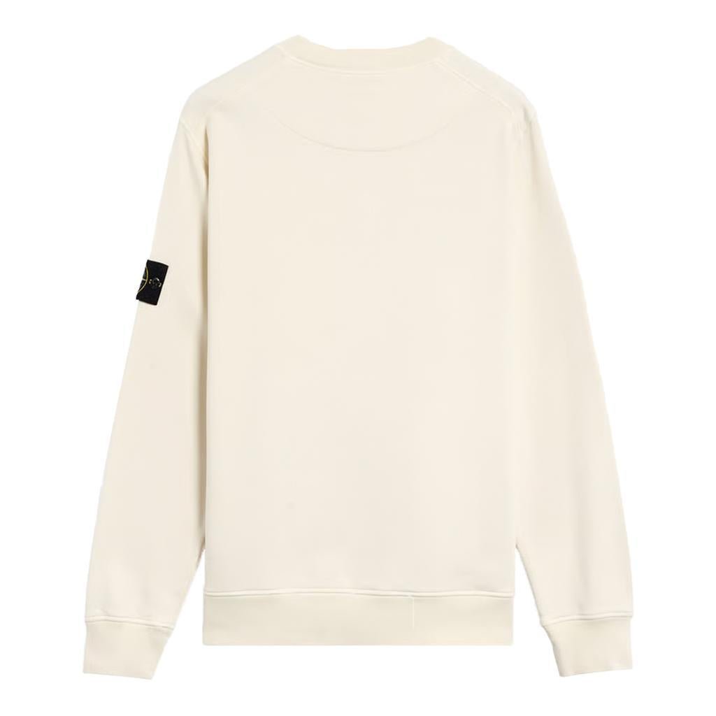 Stone Island Organic Cotton Fleece Garment Dyed SweatshirtSweatshirtsStone IslandDPUS Designer Outlet0154911615748053819077710BlackSStone Island Organic Cotton Fleece Garment Dyed Sweatshirt