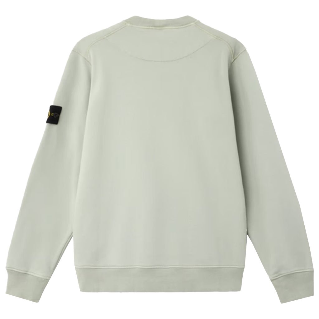 [Stone Island] Organic Cotton Fleece Garment Dyed SweatshirtSweatshirtsStone IslandDPUS Designer OutletSage GreenXS[Stone Island] Organic Cotton Fleece Garment Dyed Sweatshirt