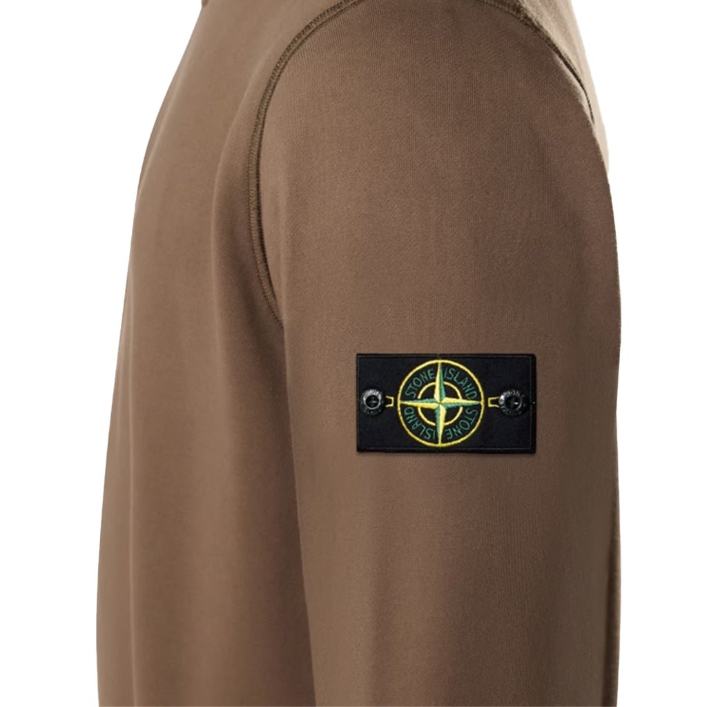 [Stone Island] Organic Cotton Fleece Garment Dyed SweatshirtSweatshirtsStone IslandDPUS Designer OutletUmber3XL[Stone Island] Organic Cotton Fleece Garment Dyed Sweatshirt