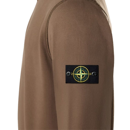 [Stone Island] Organic Cotton Fleece Garment Dyed SweatshirtSweatshirtsStone IslandDPUS Designer OutletUmber3XL[Stone Island] Organic Cotton Fleece Garment Dyed Sweatshirt