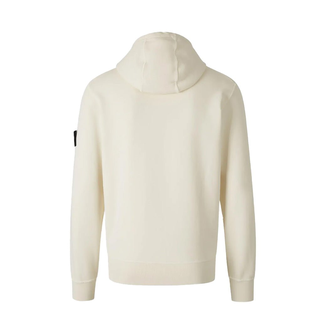 [Stone Island] Organic Cotton Fleece Hooded SweatshirtHoodies & Zip - UpsStone IslandDPUS Designer Outlet8053819429564IvoryS[Stone Island] Organic Cotton Fleece Hooded Sweatshirt