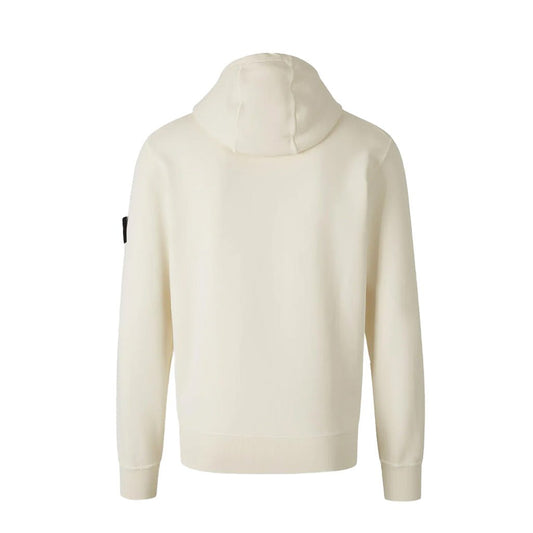 [Stone Island] Organic Cotton Fleece Hooded SweatshirtHoodies & Zip - UpsStone IslandDPUS Designer Outlet8053819429564IvoryS[Stone Island] Organic Cotton Fleece Hooded Sweatshirt