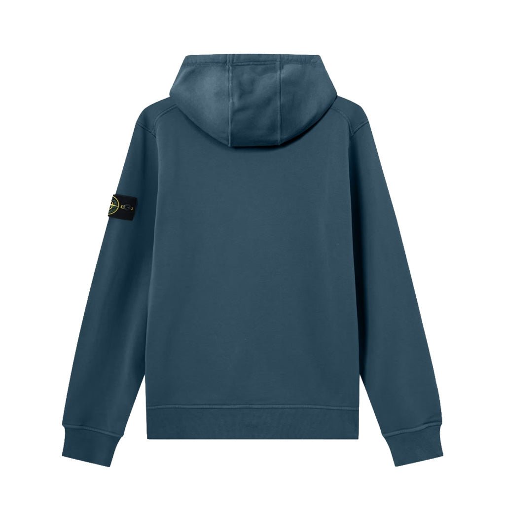 [Stone Island] Organic Cotton Fleece Hooded SweatshirtStone IslandDPUS Designer OutletL2S156100062-S0051-V002E-SSlate BlueS[Stone Island] Organic Cotton Fleece Hooded Sweatshirt