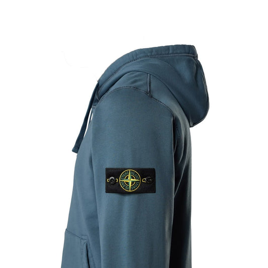 [Stone Island] Organic Cotton Fleece Hooded SweatshirtStone IslandDPUS Designer OutletL2S156100062-S0051-V002E-SSlate BlueS[Stone Island] Organic Cotton Fleece Hooded Sweatshirt