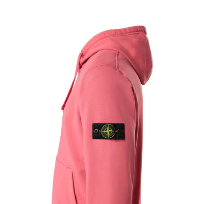[Stone Island] Organic Cotton Fleece Hooded SweatshirtStone IslandDPUS Designer OutletL2S156100062-S0051-V0089-SGeraniumS[Stone Island] Organic Cotton Fleece Hooded Sweatshirt